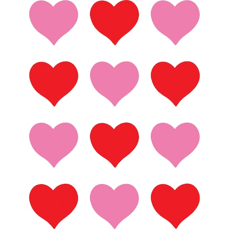 Teacher Created Resources Hearts Mini Accents, 36 Pieces, PK6 TCR8739
